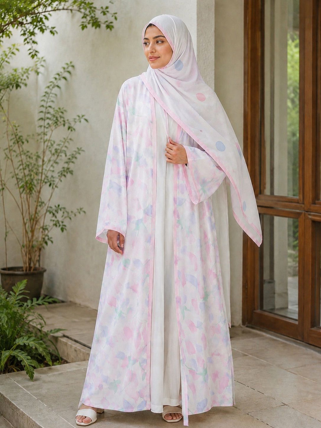 Pastel Pop Abaya