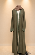 Olive Blush Abaya