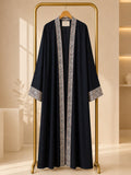 Charcoal Loom Abaya