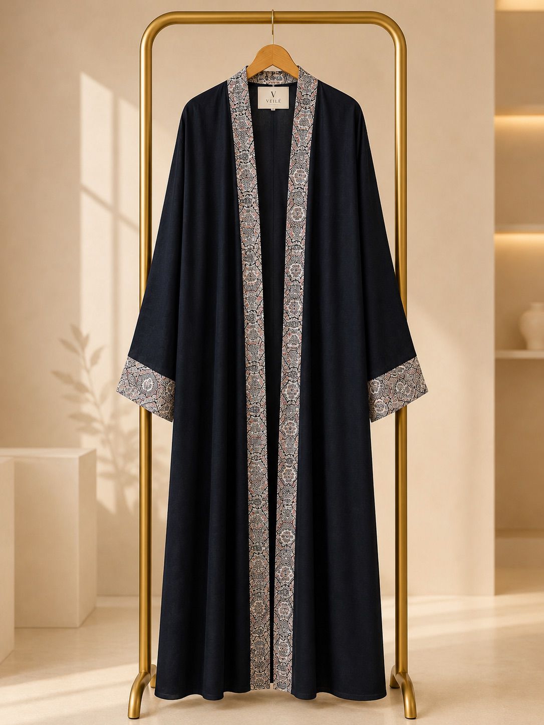 Charcoal Loom Abaya