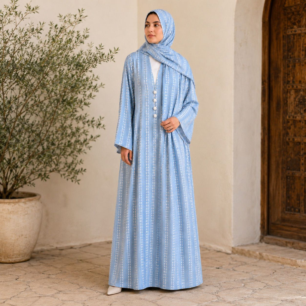 Blue Cloud Abaya