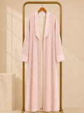 Rose stripe abaya
